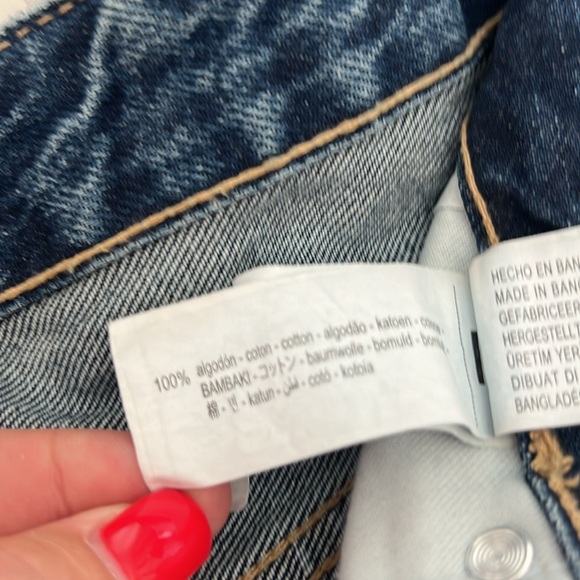Zara Button Fly Jeans - Picture 4 of 5